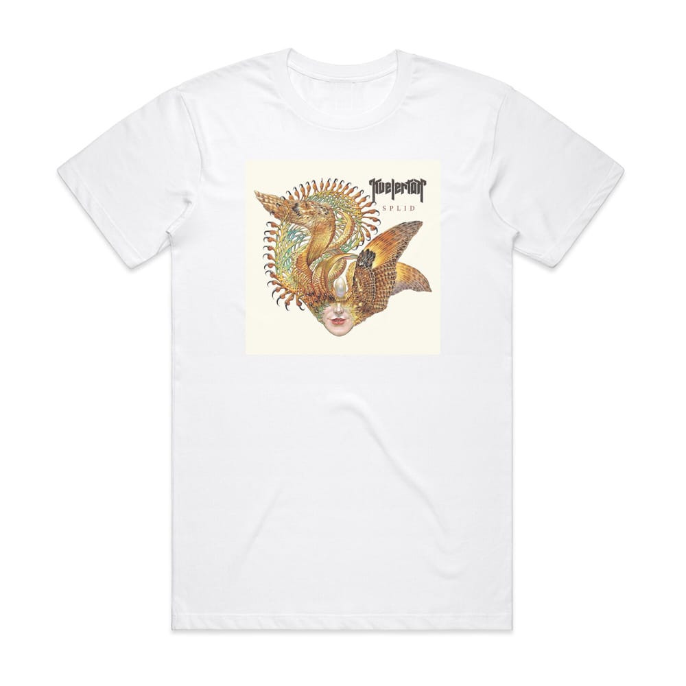 Kvelertak Splid Album Cover T-Shirt White