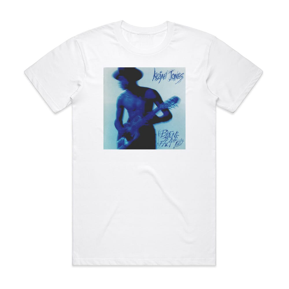 Keziah Jones Blufunk Is A Fact Album Cover T-Shirt White