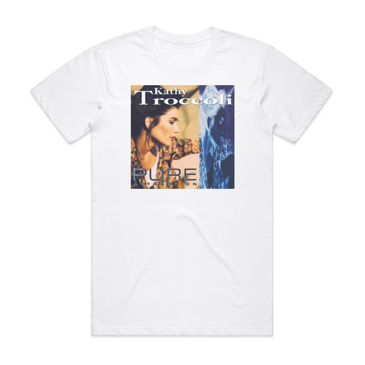 Kathy Troccoli Pure Attraction Album Cover T-Shirt White