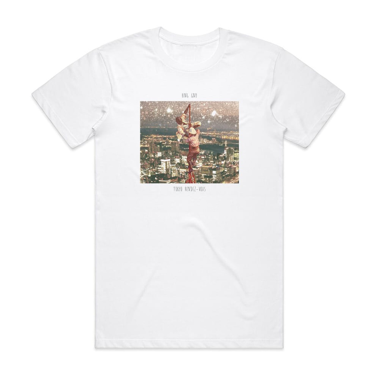 King Gnu Tokyo Rendezvous Album Cover T-Shirt White