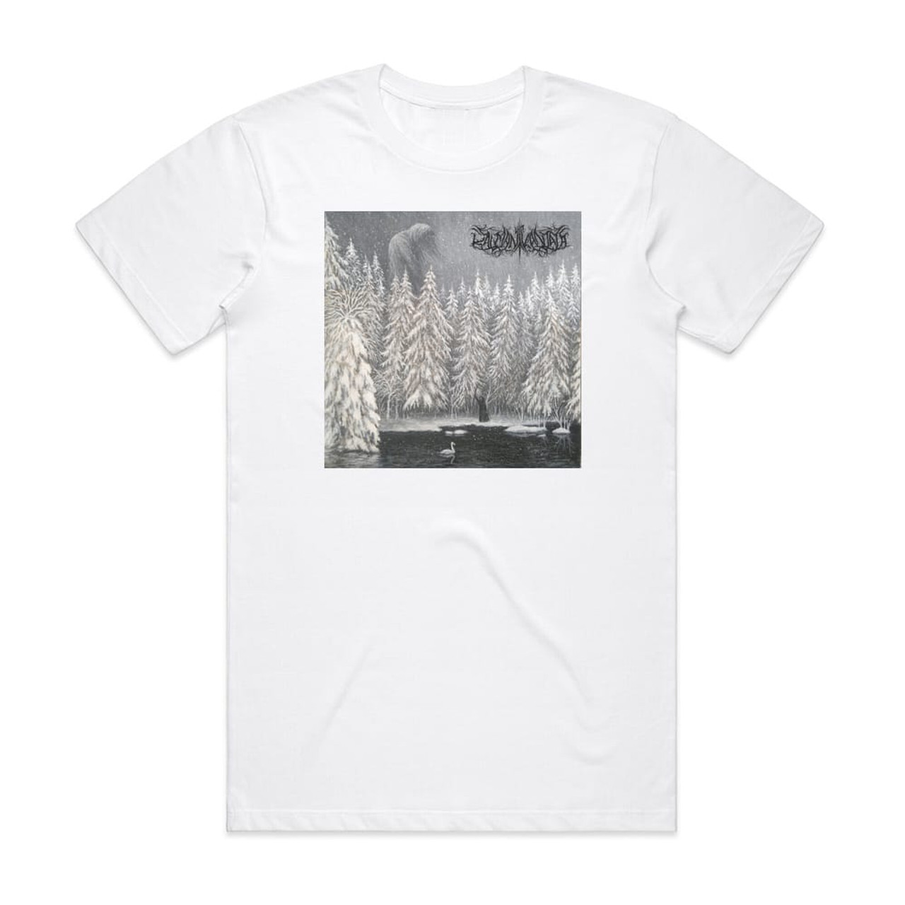 Kalmankantaja Korpi Album Cover T-Shirt White