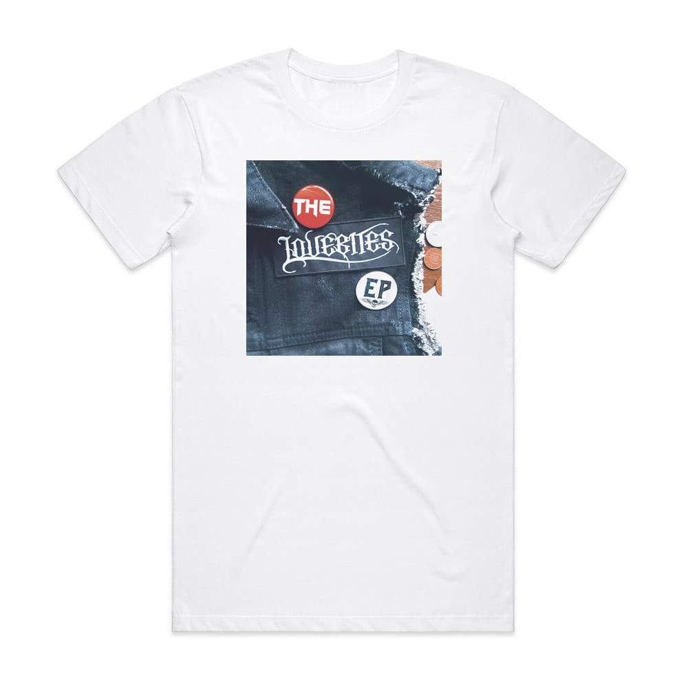 LOVEBITES BACK IN WHITE TシャツXL LOVEBITES The Lovebites Album Cover T-Shirt White