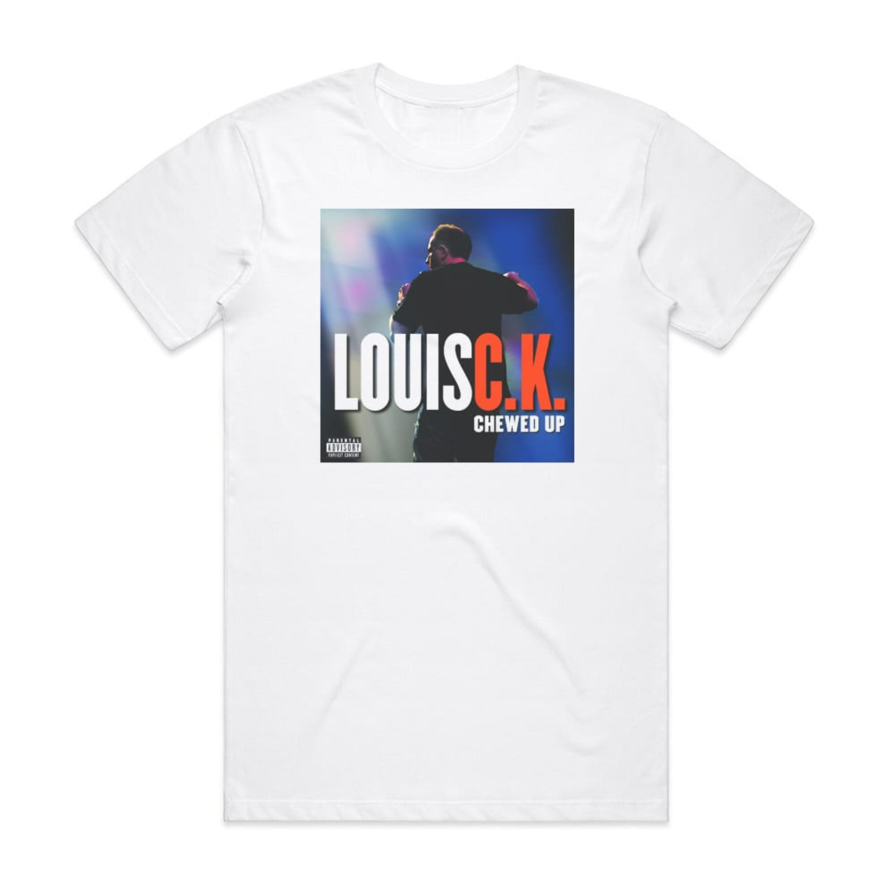 Louis CK Chewed Up Album Cover T-Shirt White