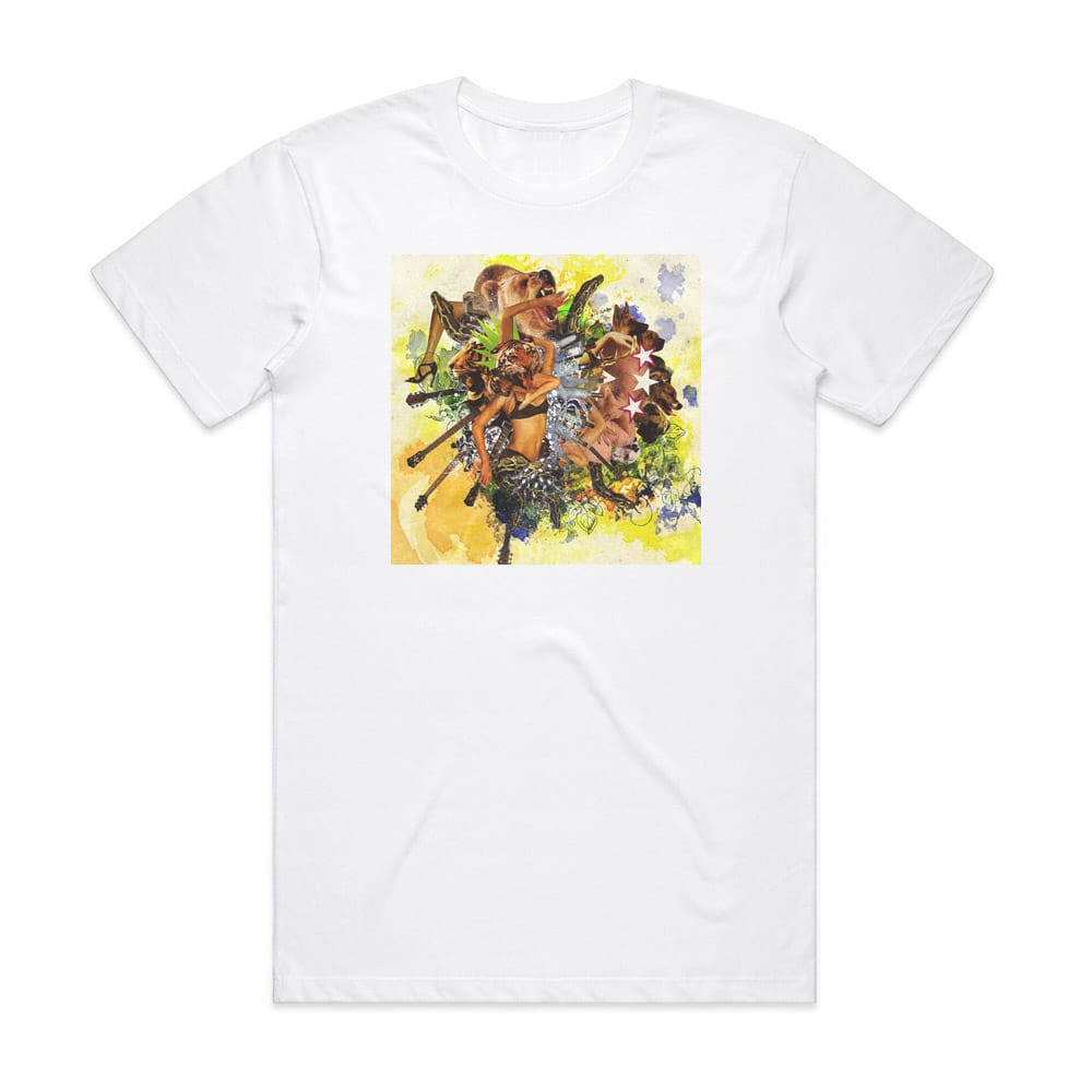 Lovehatehero White Lies Album Cover T-Shirt White