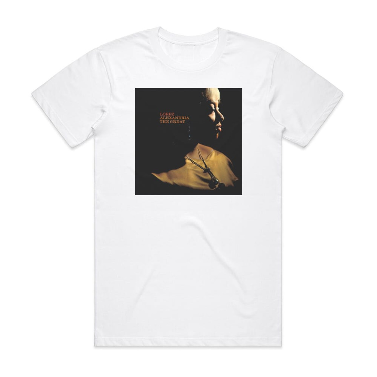 Lorez Alexandria Alexandria The Great Album Cover T-Shirt White