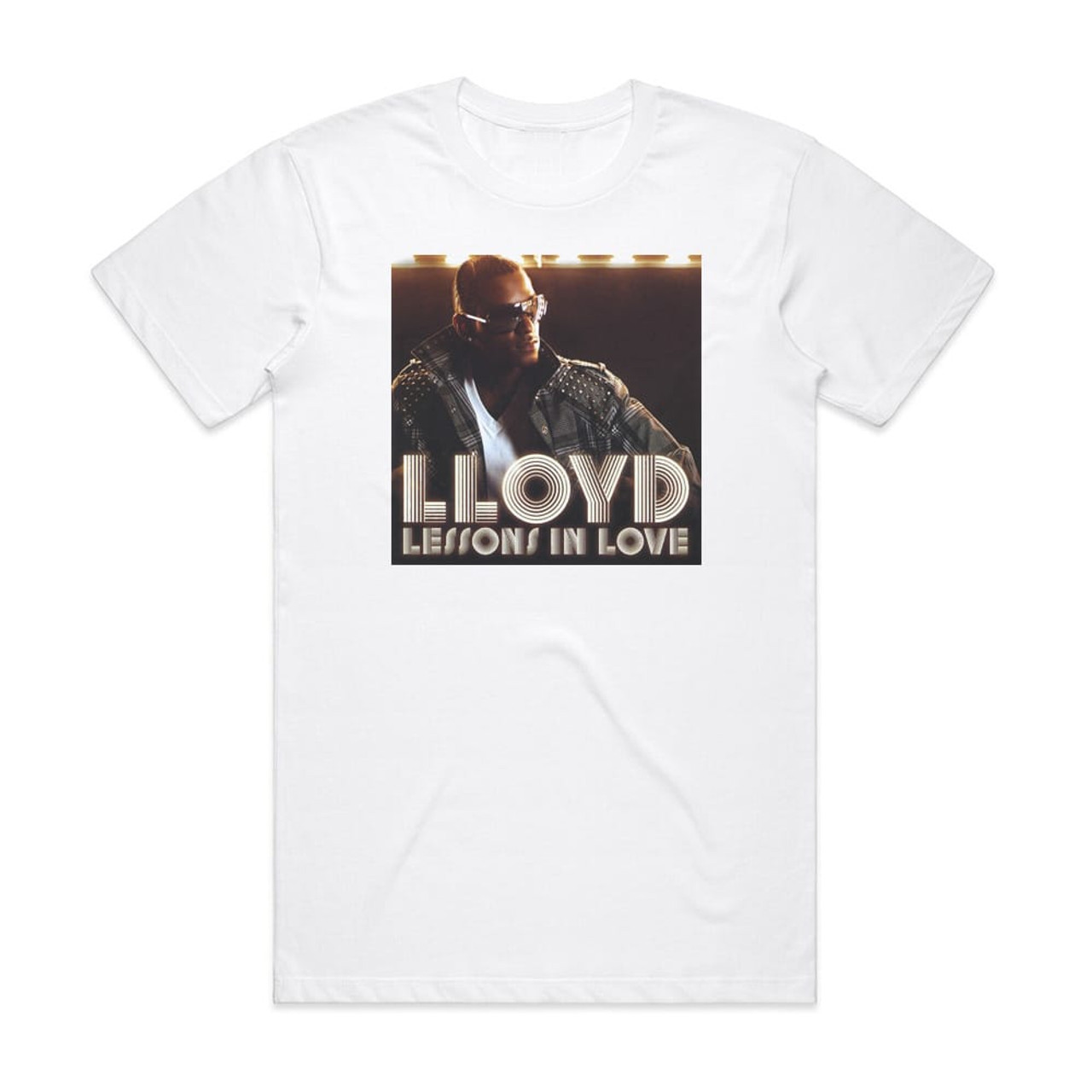Lloyd Lessons In Love Album Cover T-Shirt White