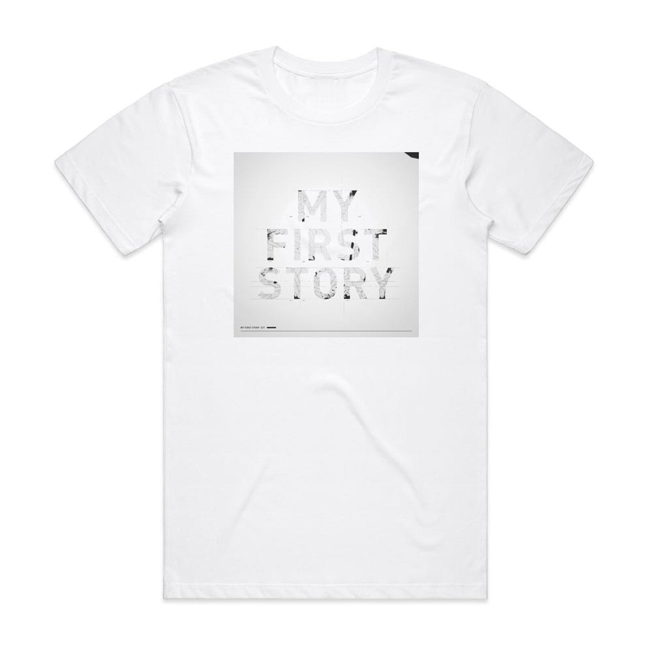 MY FIRST STORY My First Story Album Cover T-Shirt White