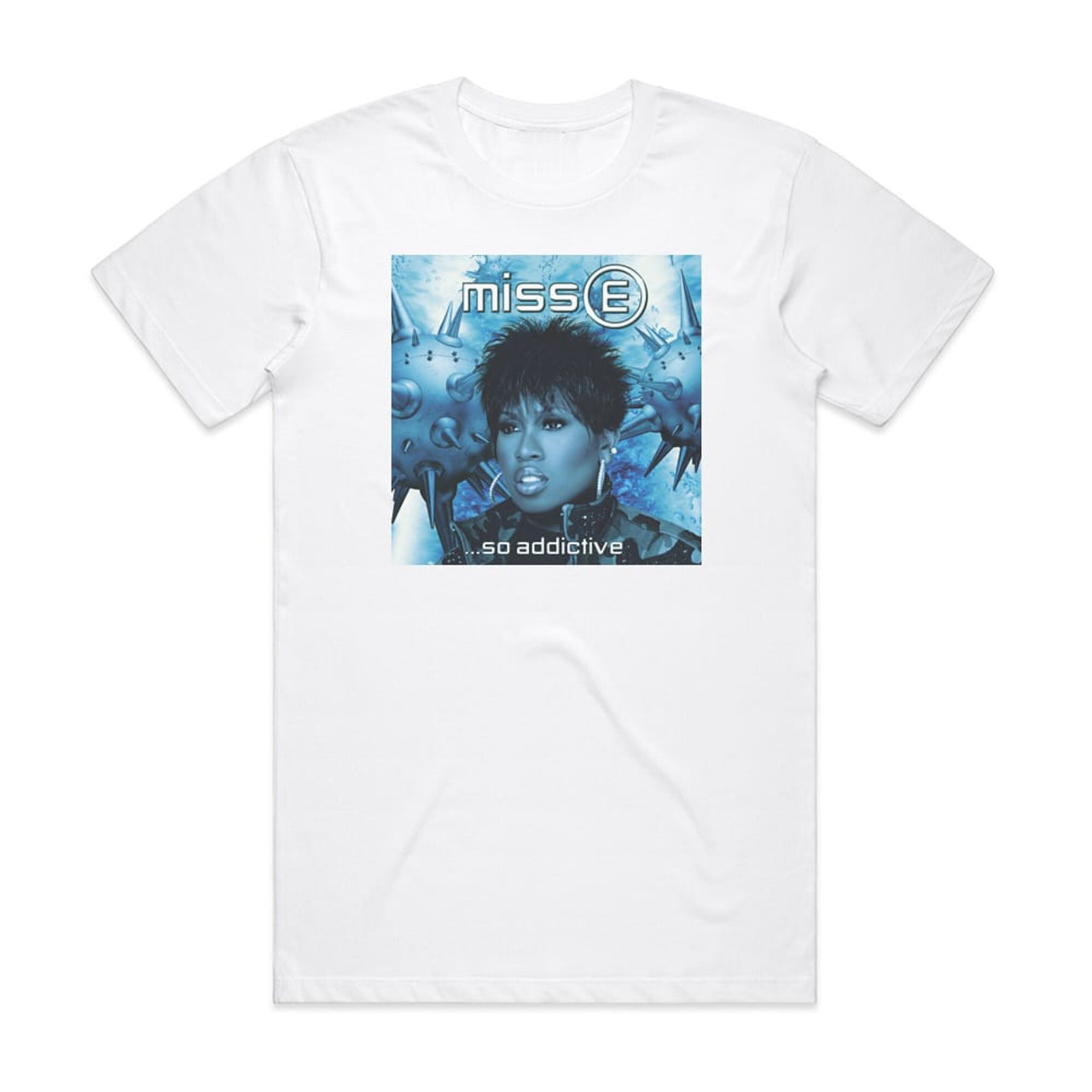 Missy Elliott Miss E So Addictive Album Cover T-Shirt White