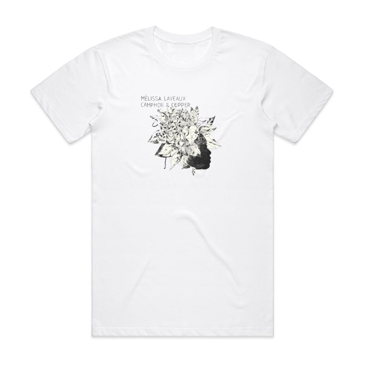 Melissa Laveaux Camphor Copper 1 Album Cover T-Shirt White