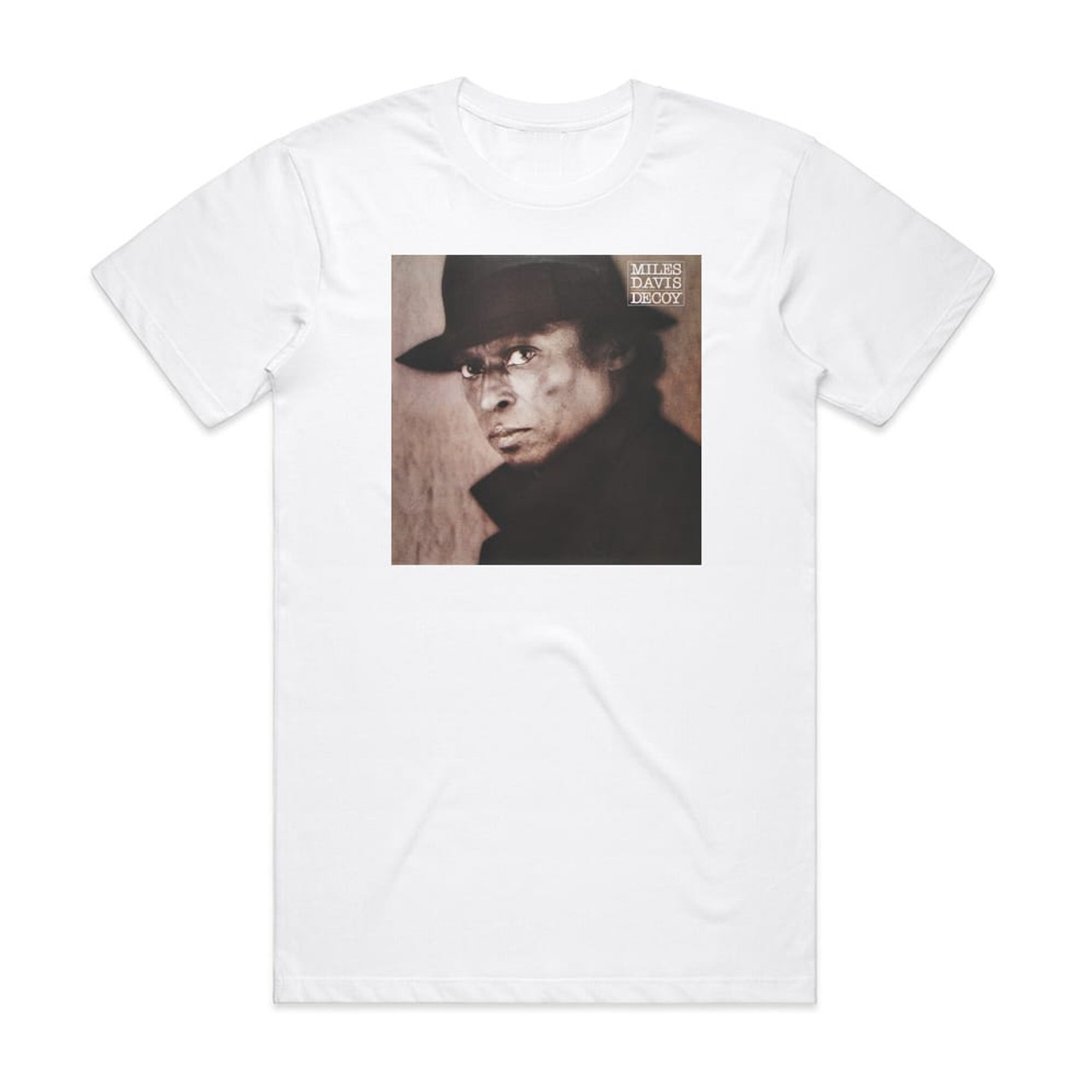 Miles Davis Decoy Album Cover T-Shirt White