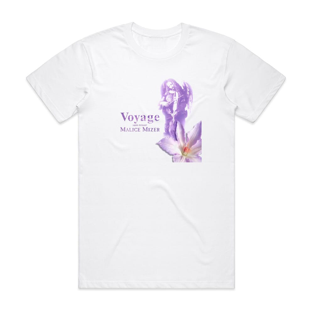 MALICE MIZER Voyage Sans Retour Album Cover T-Shirt White