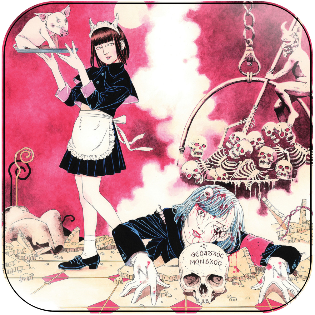 NECRONOMIDOL Nemesis Album Cover Sticker
