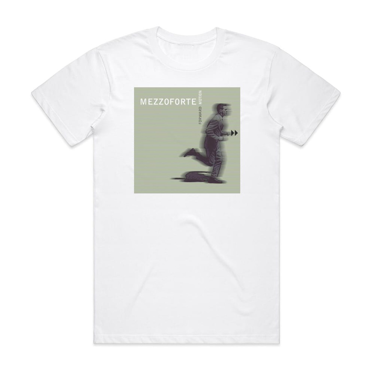 Mezzoforte Forward Motion Album Cover T-Shirt White