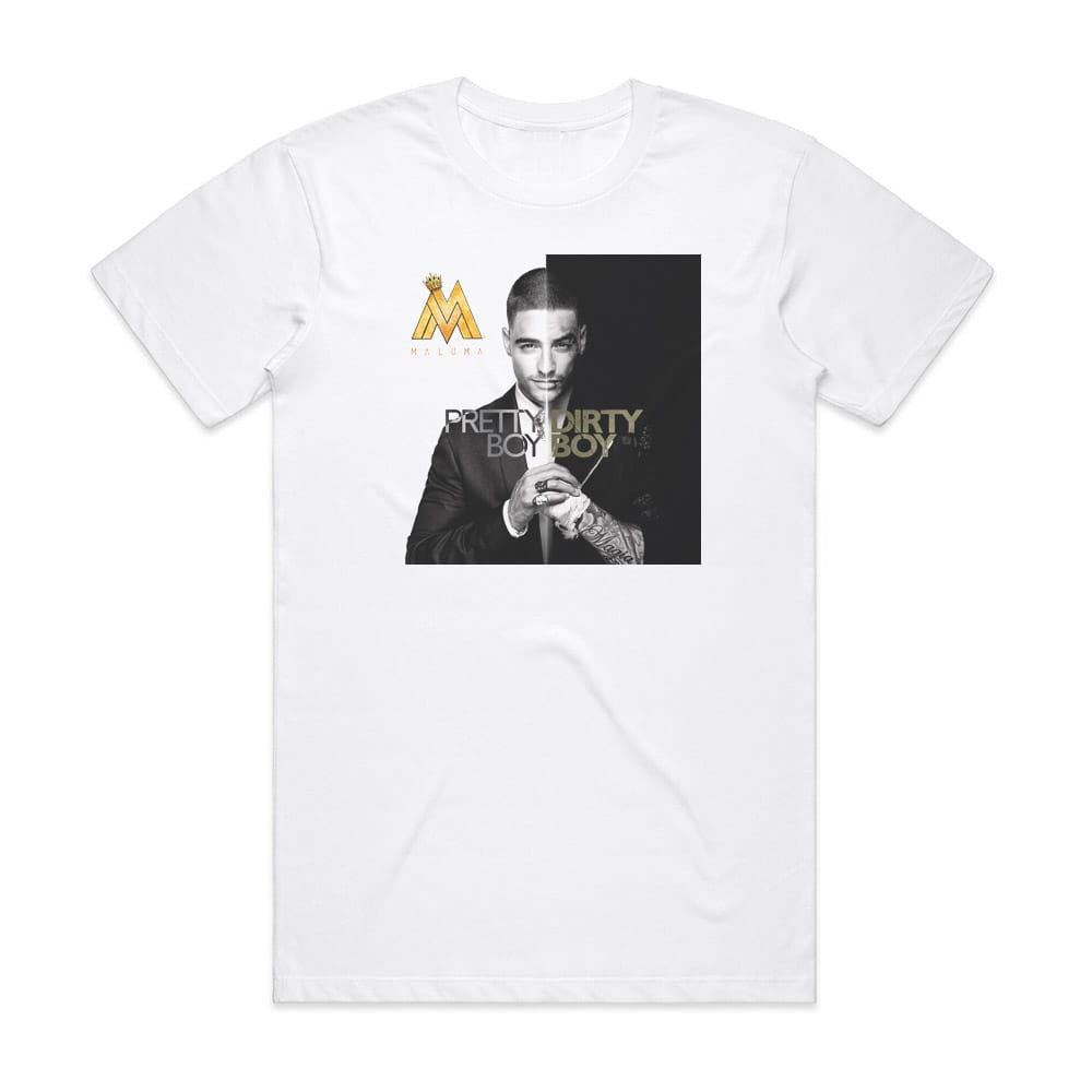Maluma Pretty Boy Dirty Boy Album Cover T-Shirt White