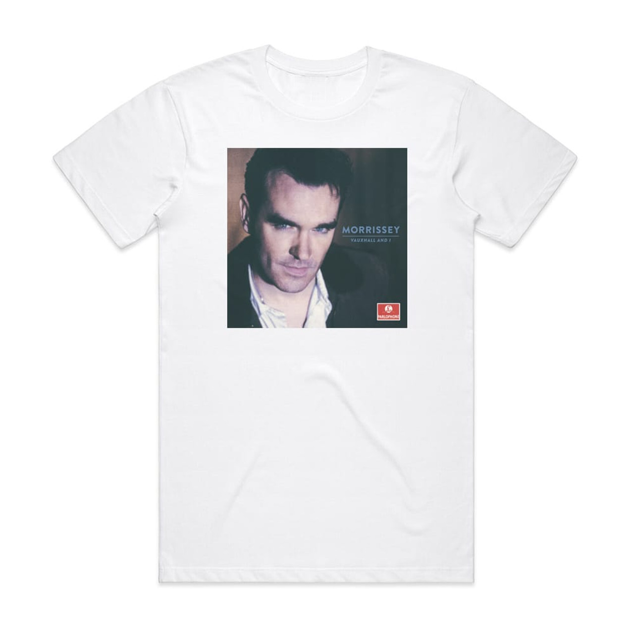 Morrissey Vauxhall And I 3 Album Cover T-Shirt White