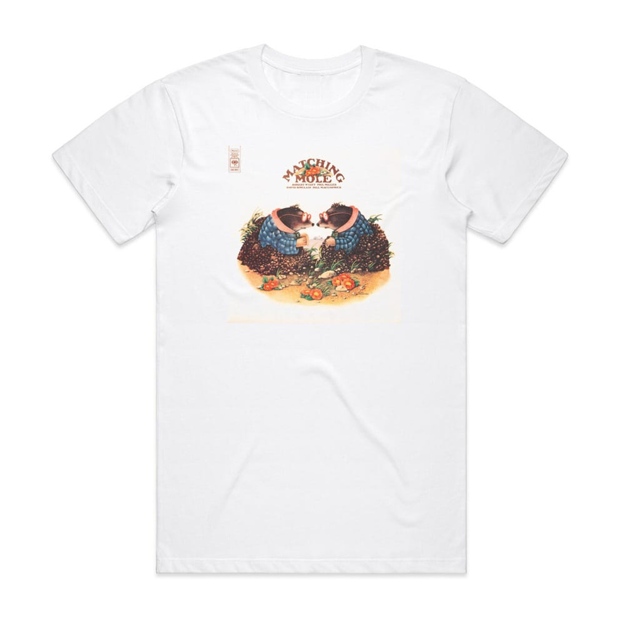 Matching Mole Matching Mole 1 Album Cover T-Shirt White