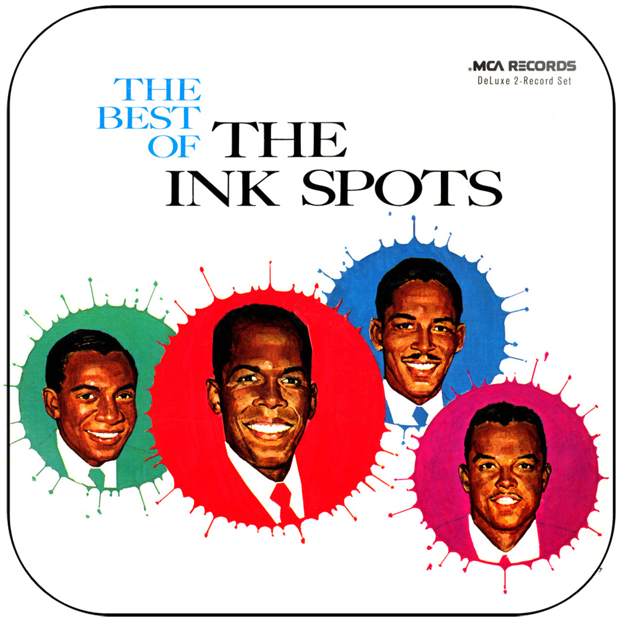 The Ink Spots Greatest Hits Album Cover Sticker