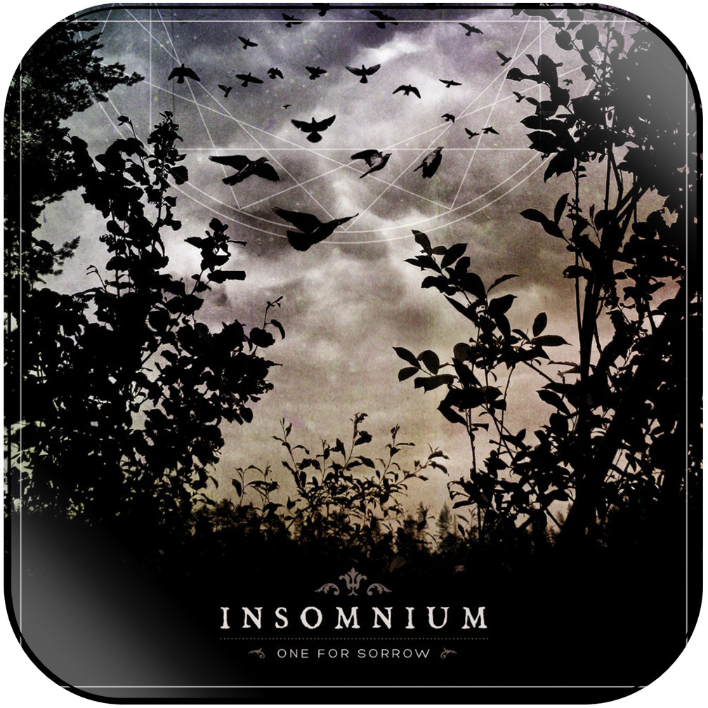 Insomnium One For Sorrow Album Cover Sticker