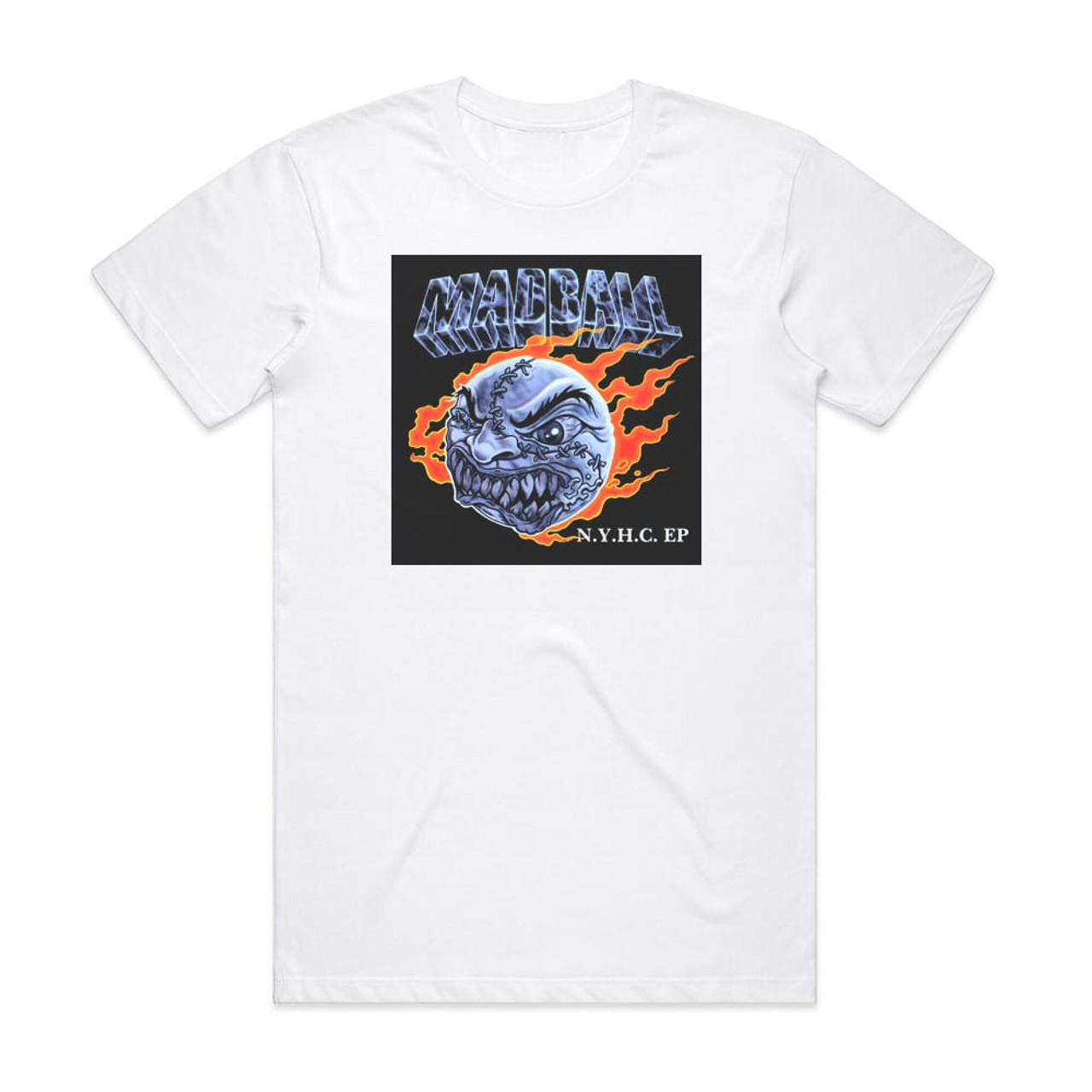 Madball Nyhc Ep Album Cover T-Shirt White