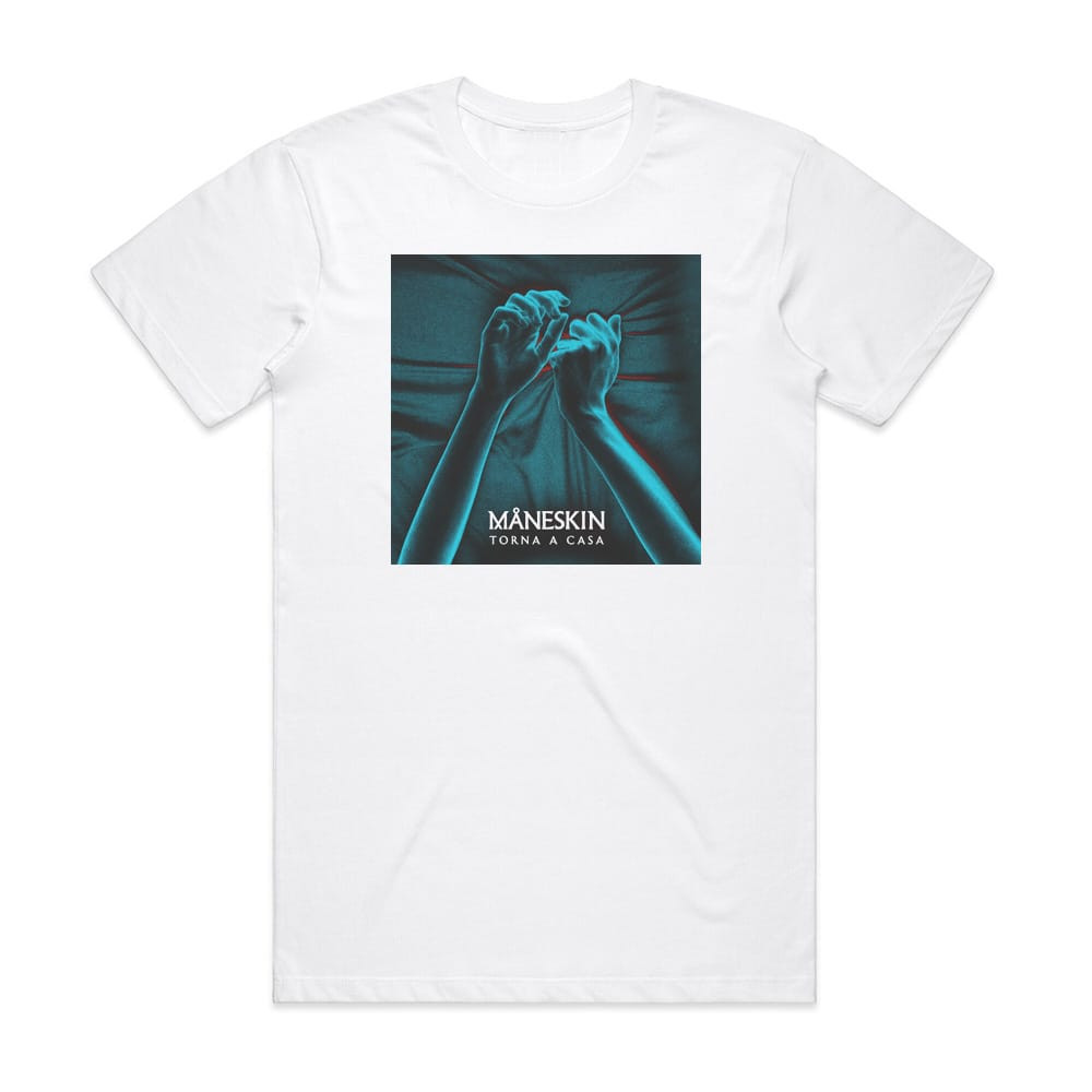 Maneskin Torna A Casa Album Cover T-Shirt White