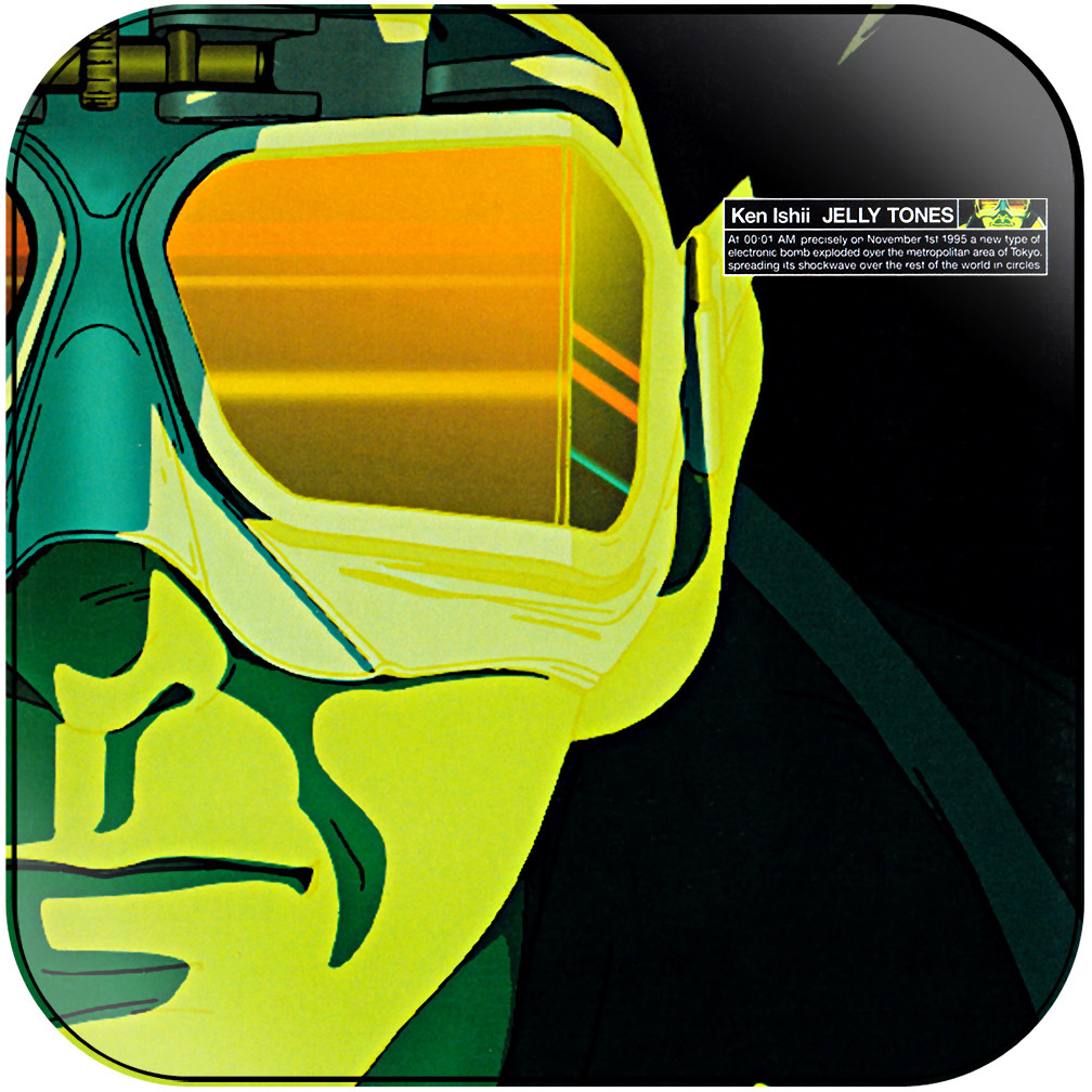Ken Ishii Jelly Tones Album Cover Sticker