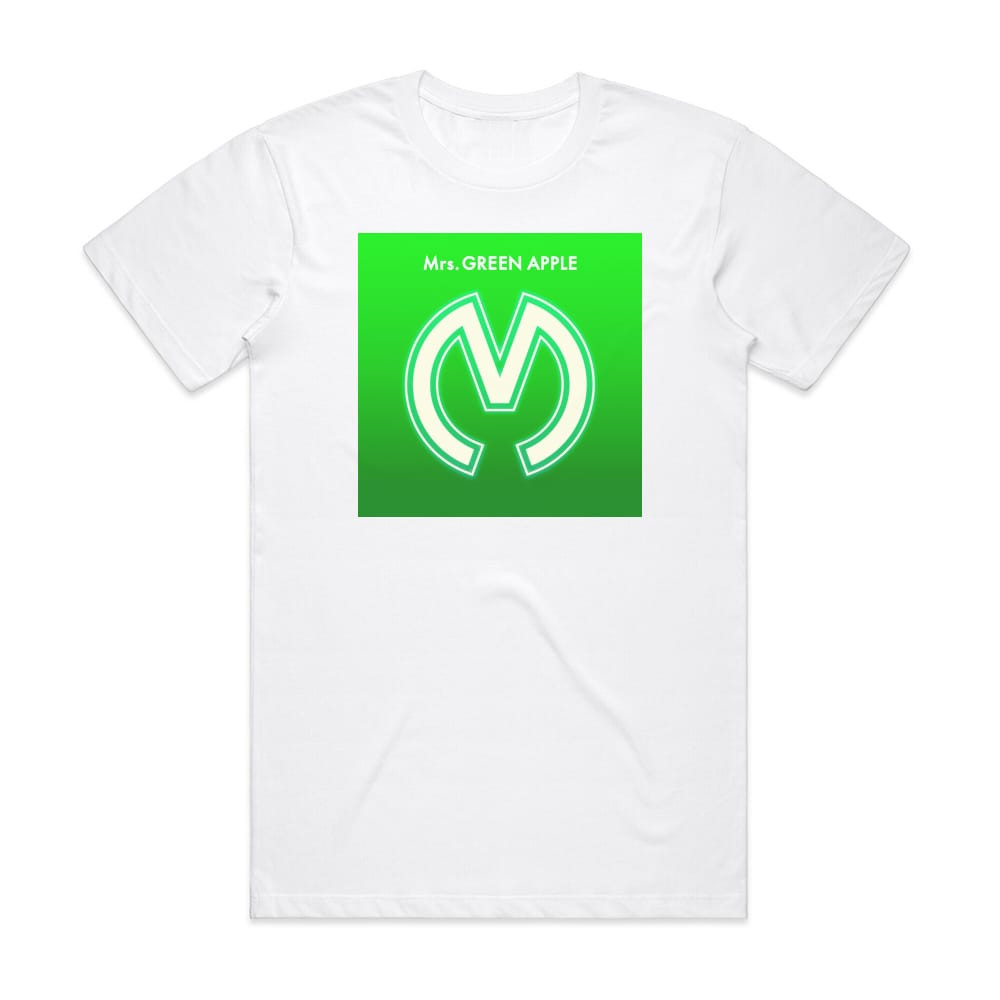 Mrs GREEN APPLE Mrs Green Apple Album Cover T-Shirt White