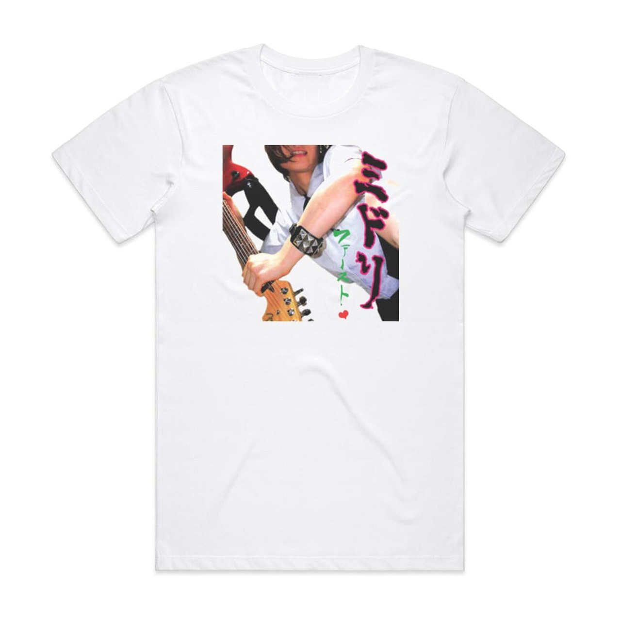 Midori Empty 1 Album Cover T-Shirt White