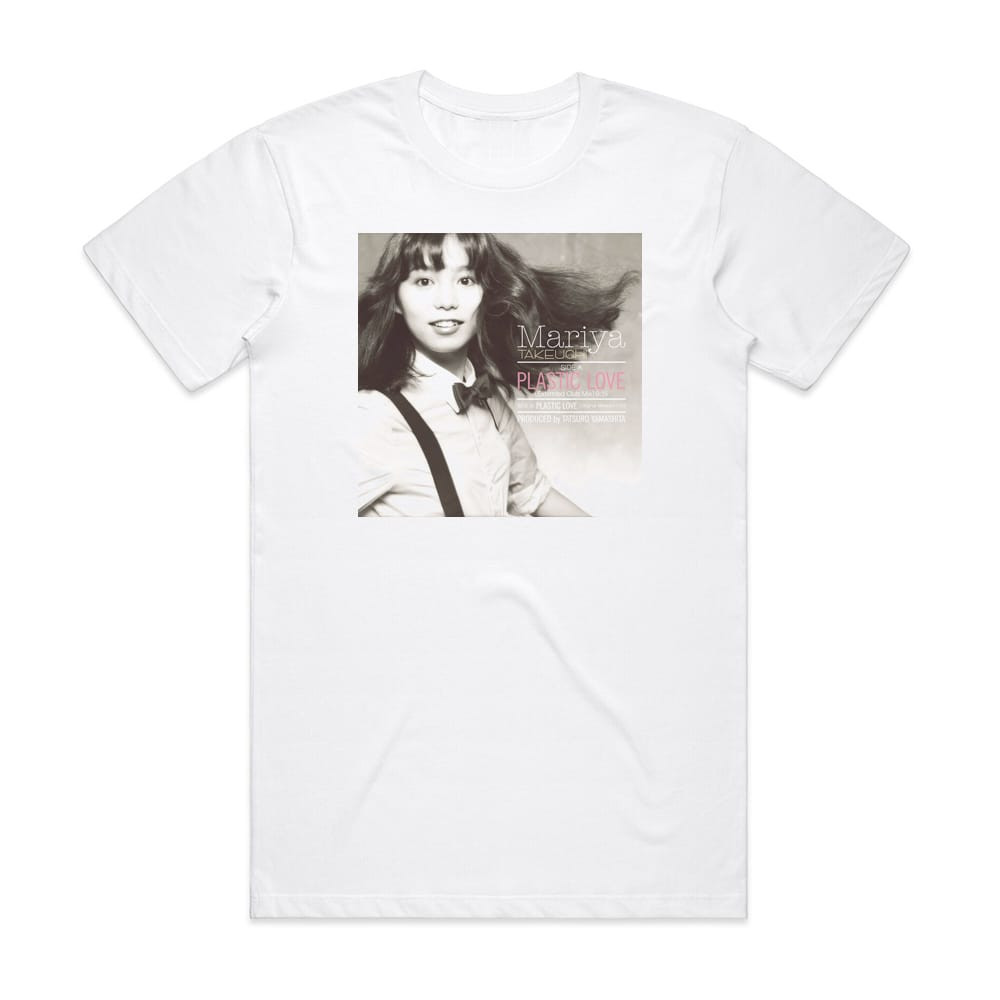 Mariya Takeuchi Plastic Love Album Cover T-Shirt White
