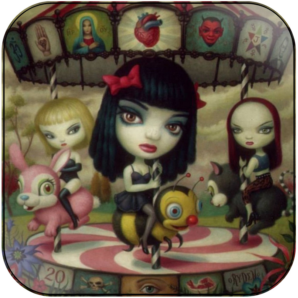 Jack Off Jill Clear Hearts Grey Flowers 【公式通販】