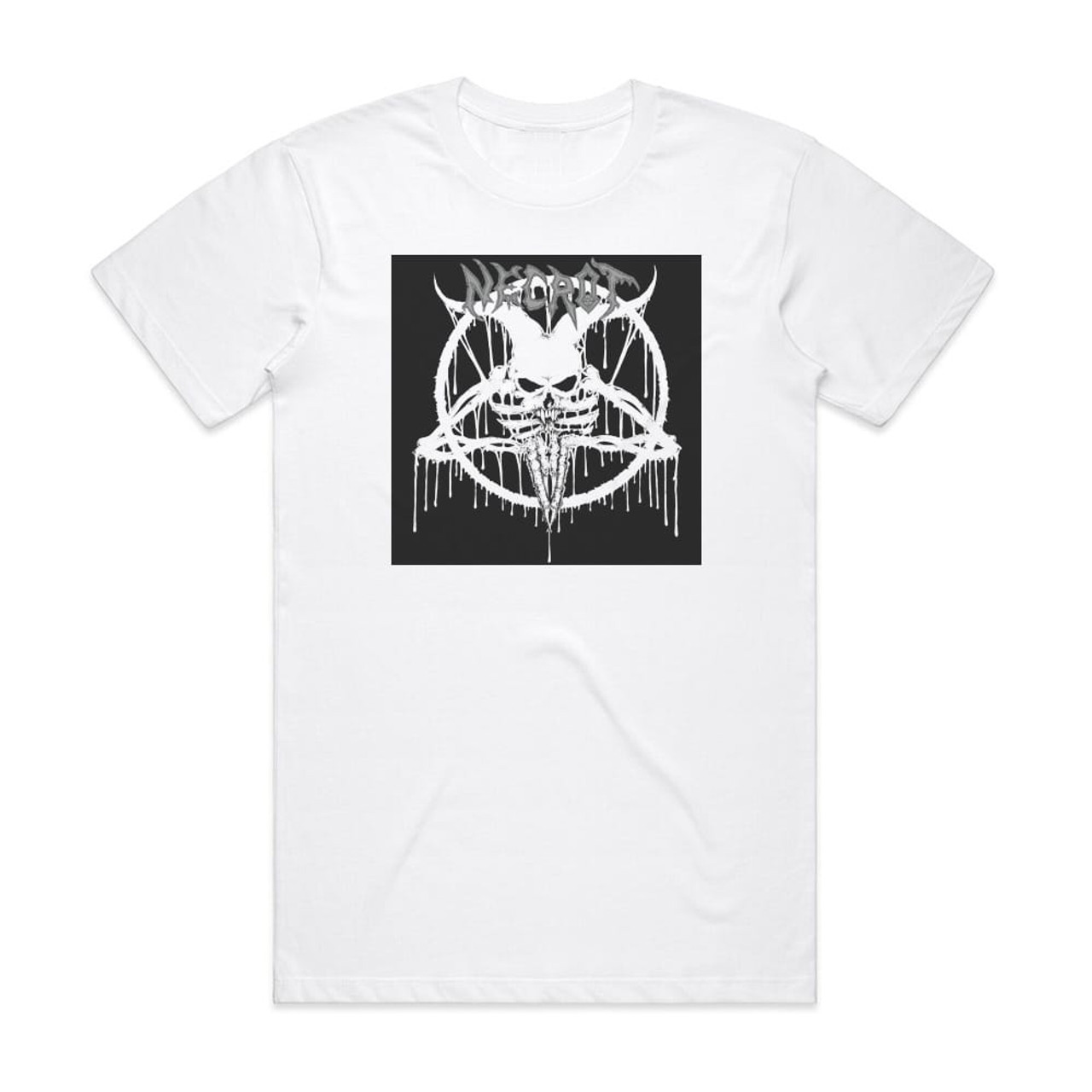 Necrot The Labyrinth Album Cover T-Shirt White