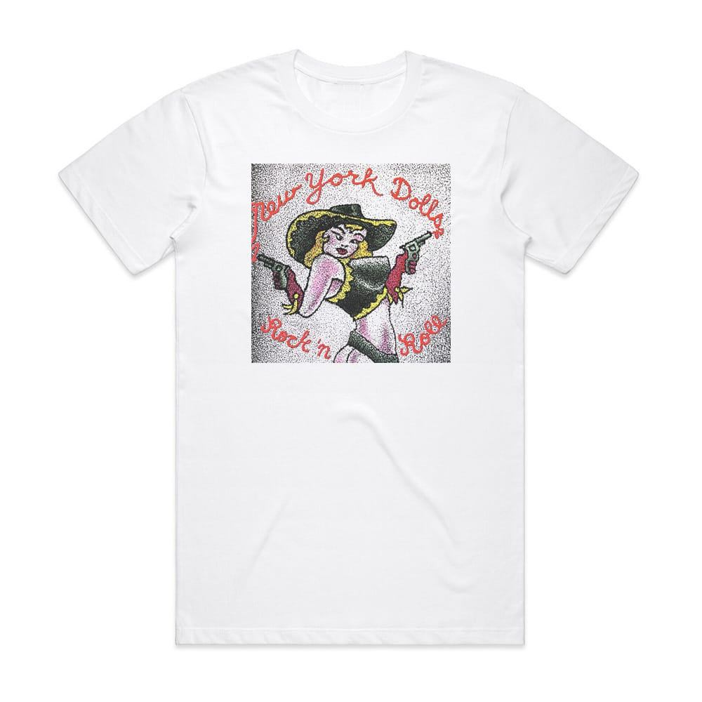 T-shirt Rock'n'Roll NYC Noir - Motif Guitare - Taille L - Marque DKNY - Occasion En Très Bon état