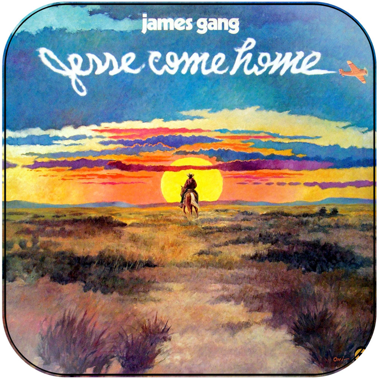 James Gang - Jesse Come Home Album Cover Sticker