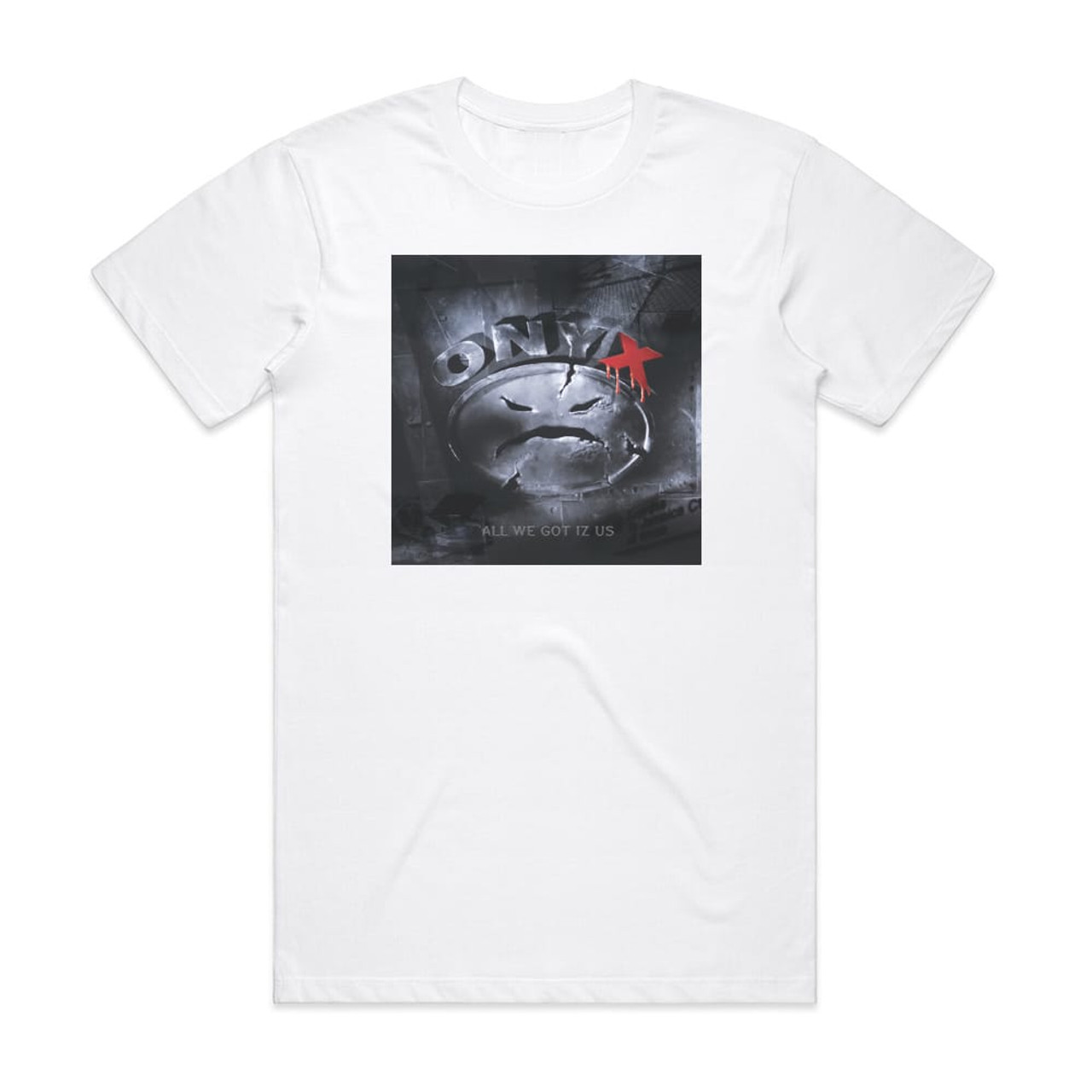 Onyx All We Got Iz Us Album Cover T-Shirt White