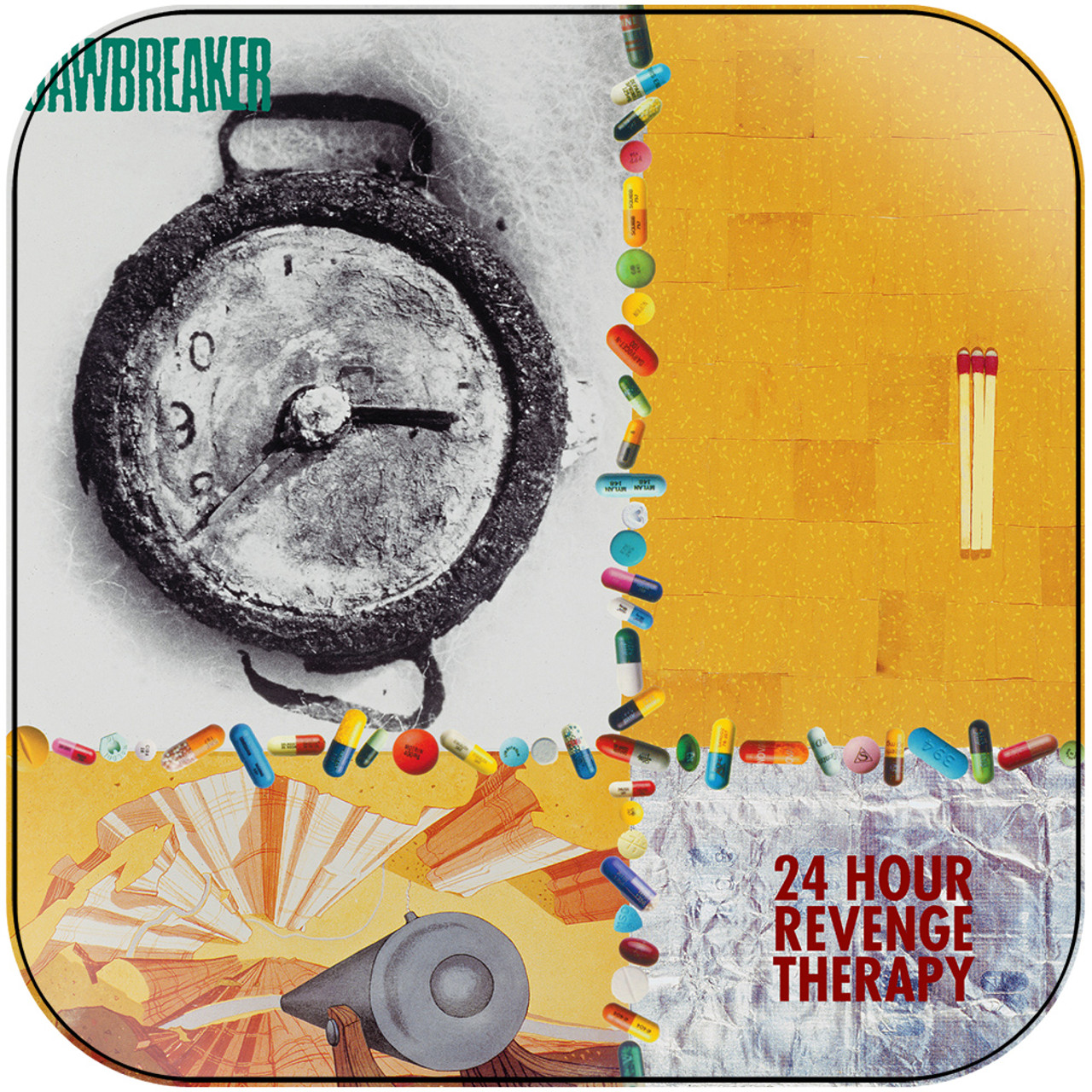 Jawbreaker 24 Hour Revenge Therapy Album Cover Sticker