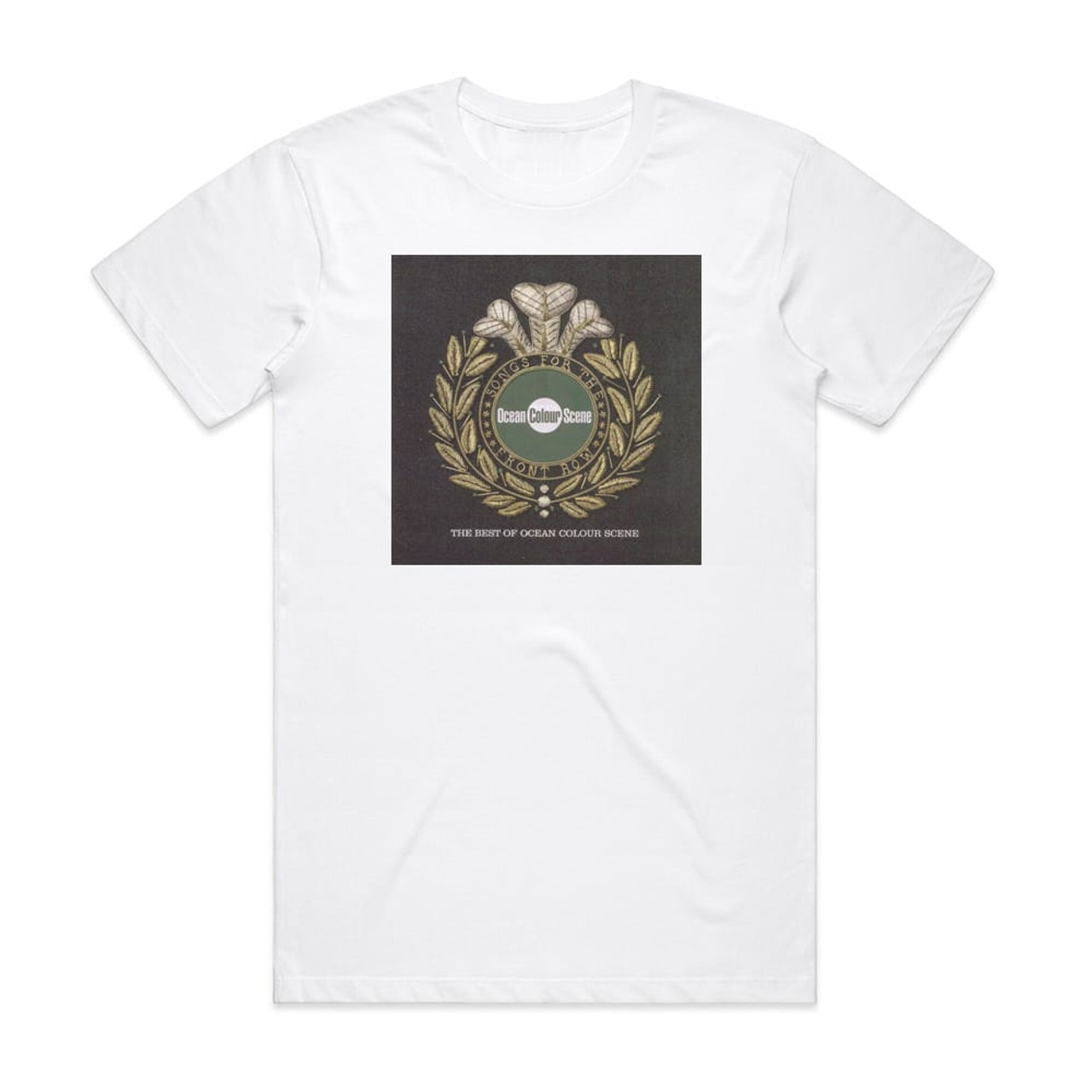 Ocean Colour Scene Songs For The Front Row Album Cover T-Shirt White