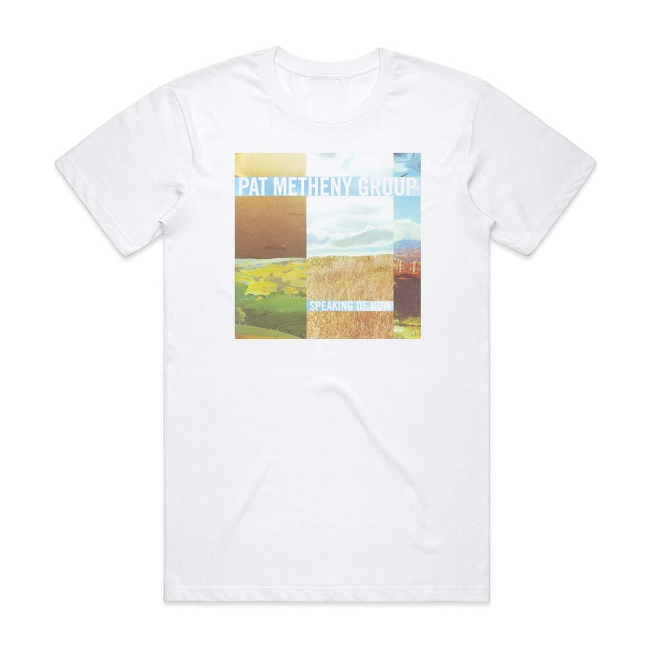 Pat Metheny Group Speaking Of Now Album Cover T-Shirt White