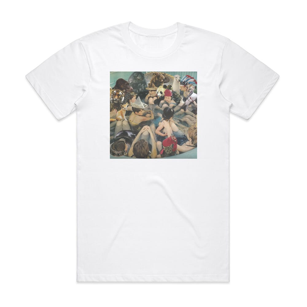 Panda Bear Person Pitch Album Cover T-Shirt White