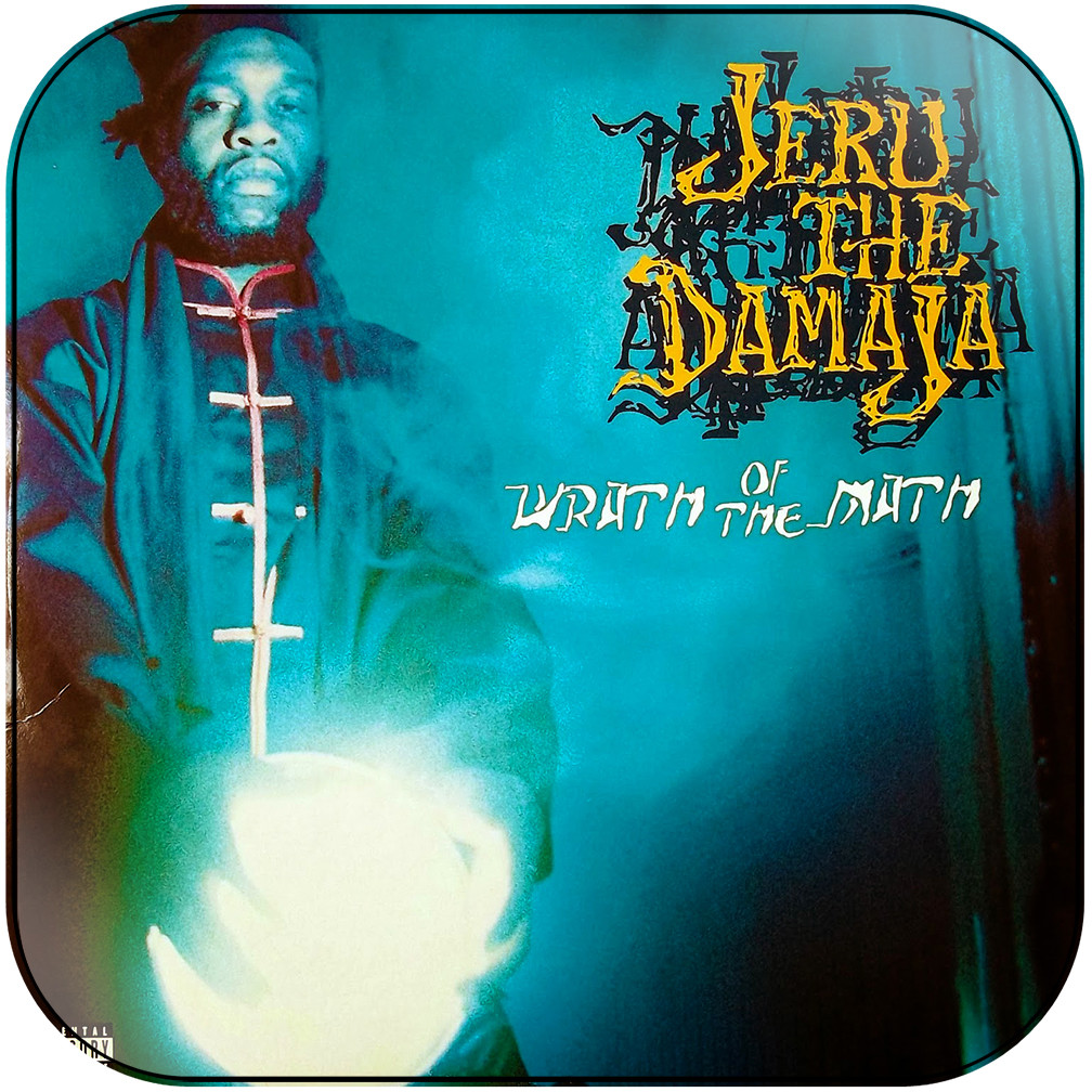 Jeru the Damaja Wrath Of The Math Album Cover Sticker