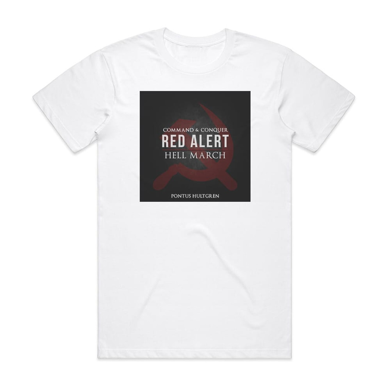 Pontus Hell March From Command Conquer Alert Cover T-Shirt White