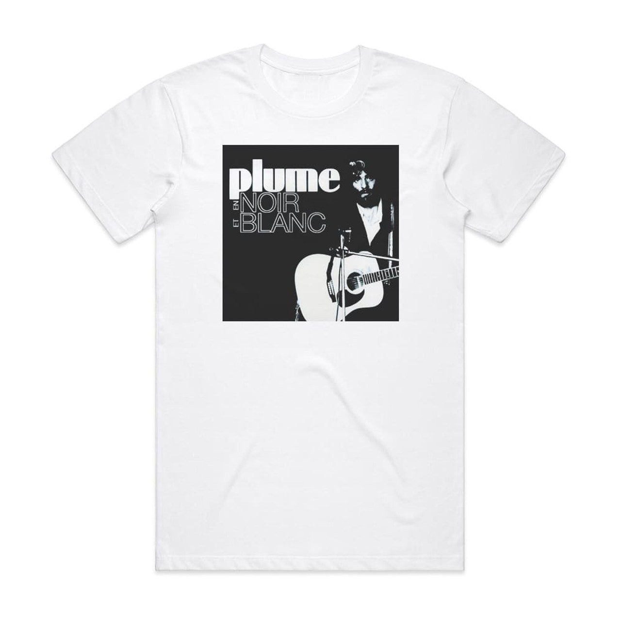 Plume Latraverse En Noir Et Blanc Album Cover T Shirt White