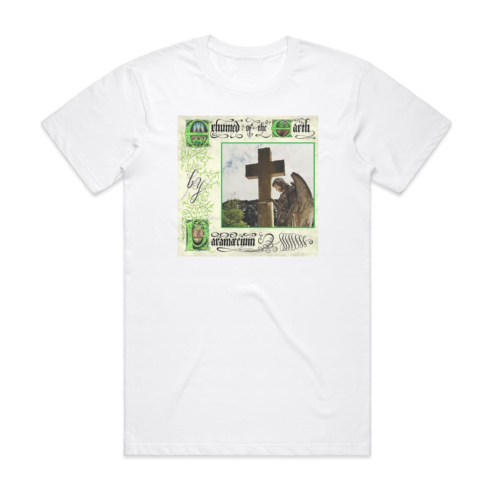Paramaecium Exhumed Of The Earth Album Cover T-Shirt White