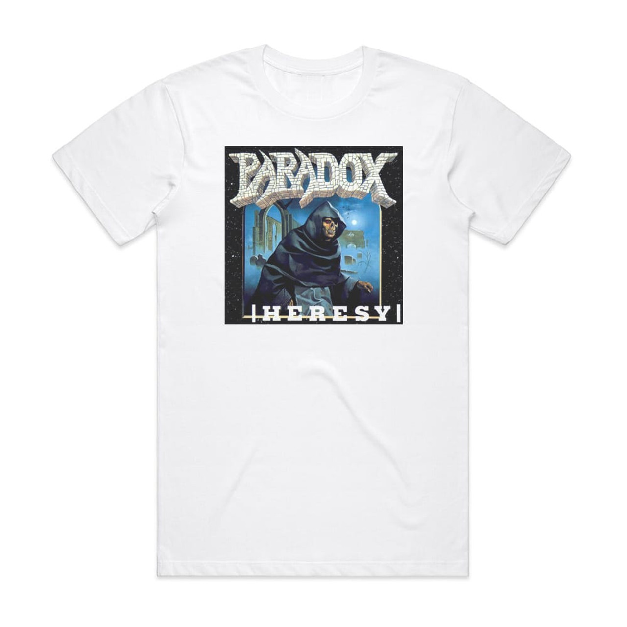 Paradox Heresy Album Cover T-Shirt White