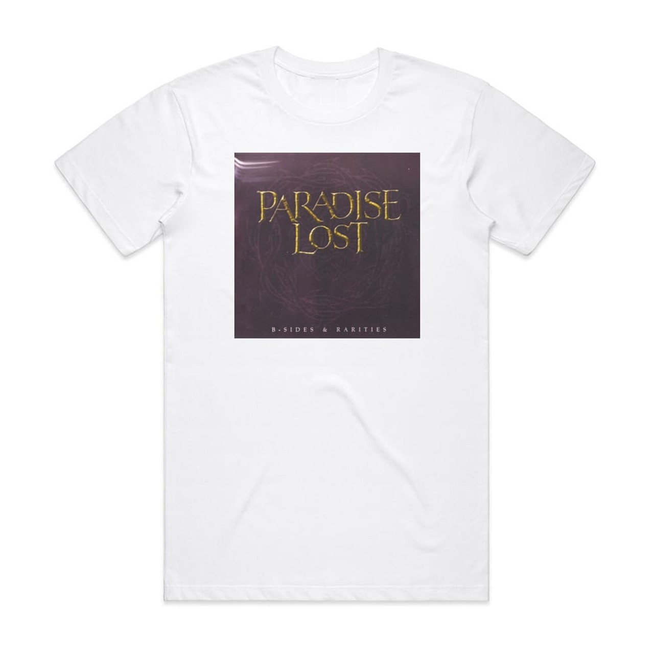 Paradise Lost B Sides Rarities Album Cover T Shirt White