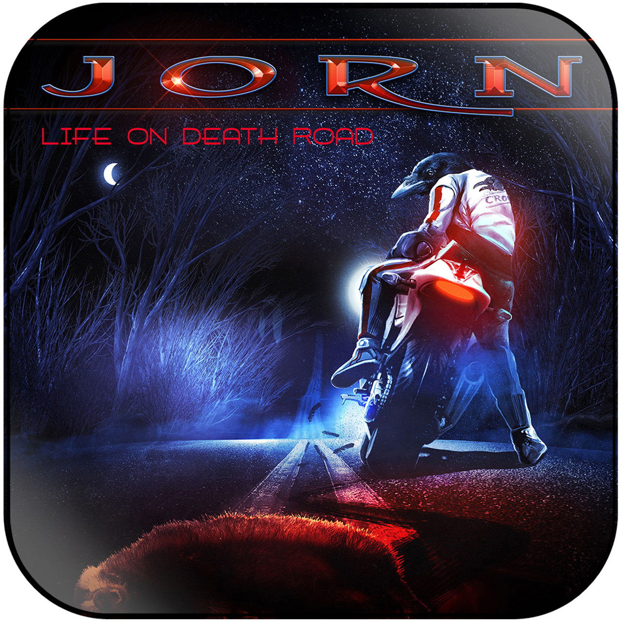 Jorn - Life On Death Road Album Cover Sticker