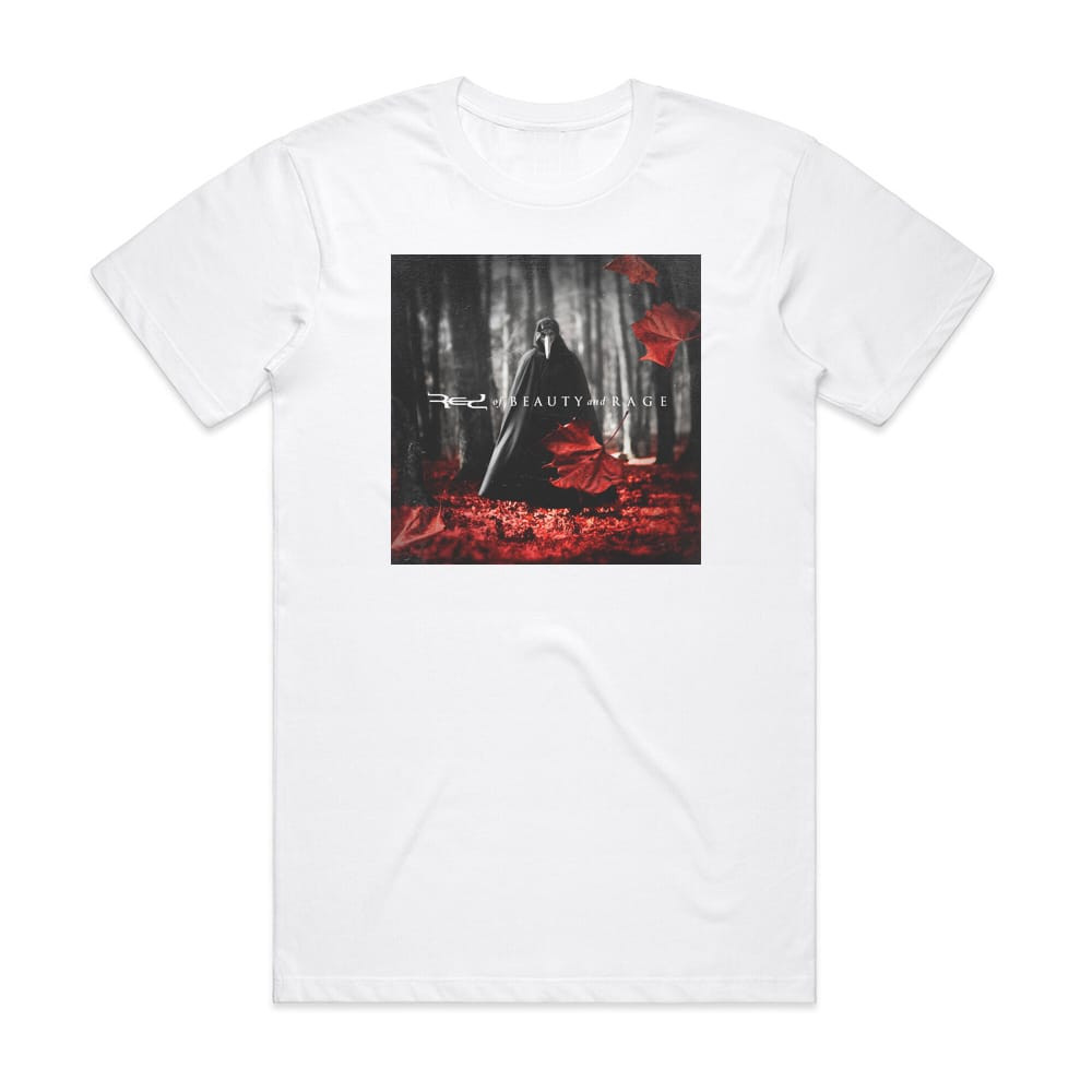Red Of Beauty And Rage Album Cover T-Shirt White