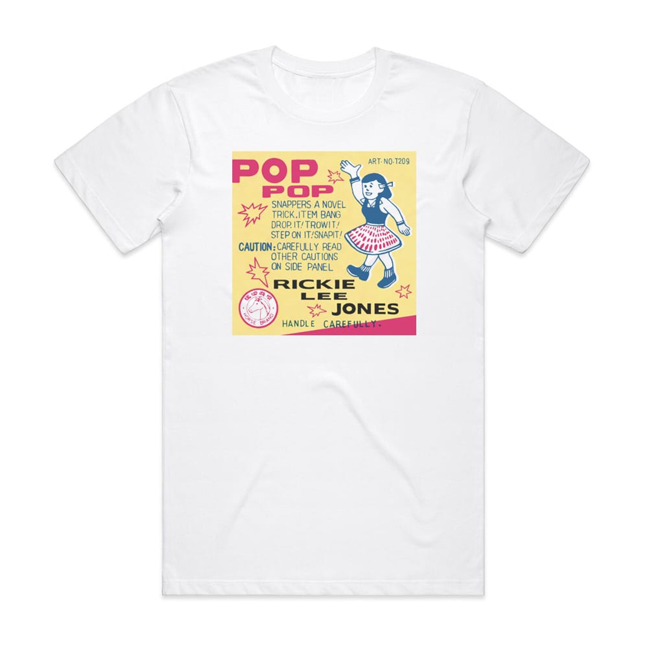 Rickie Lee Jones Pop Album Cover T-Shirt