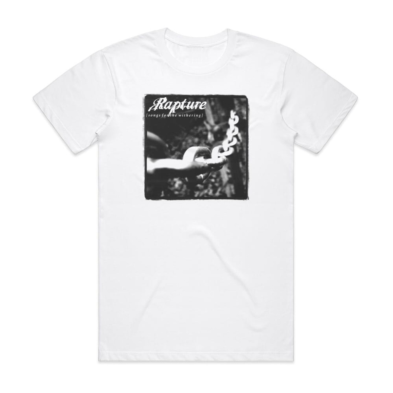 Rapture Songs For The Withering Album Cover T-Shirt White