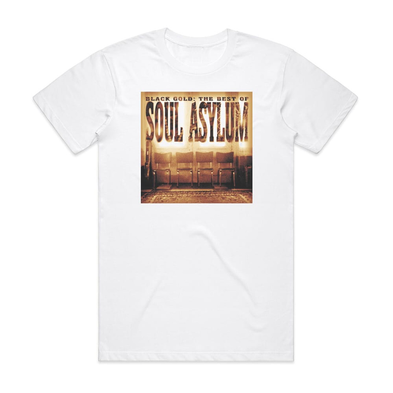 Soul Asylum Black Gold The Best Of Soul Asylum Album Cover T-Shirt