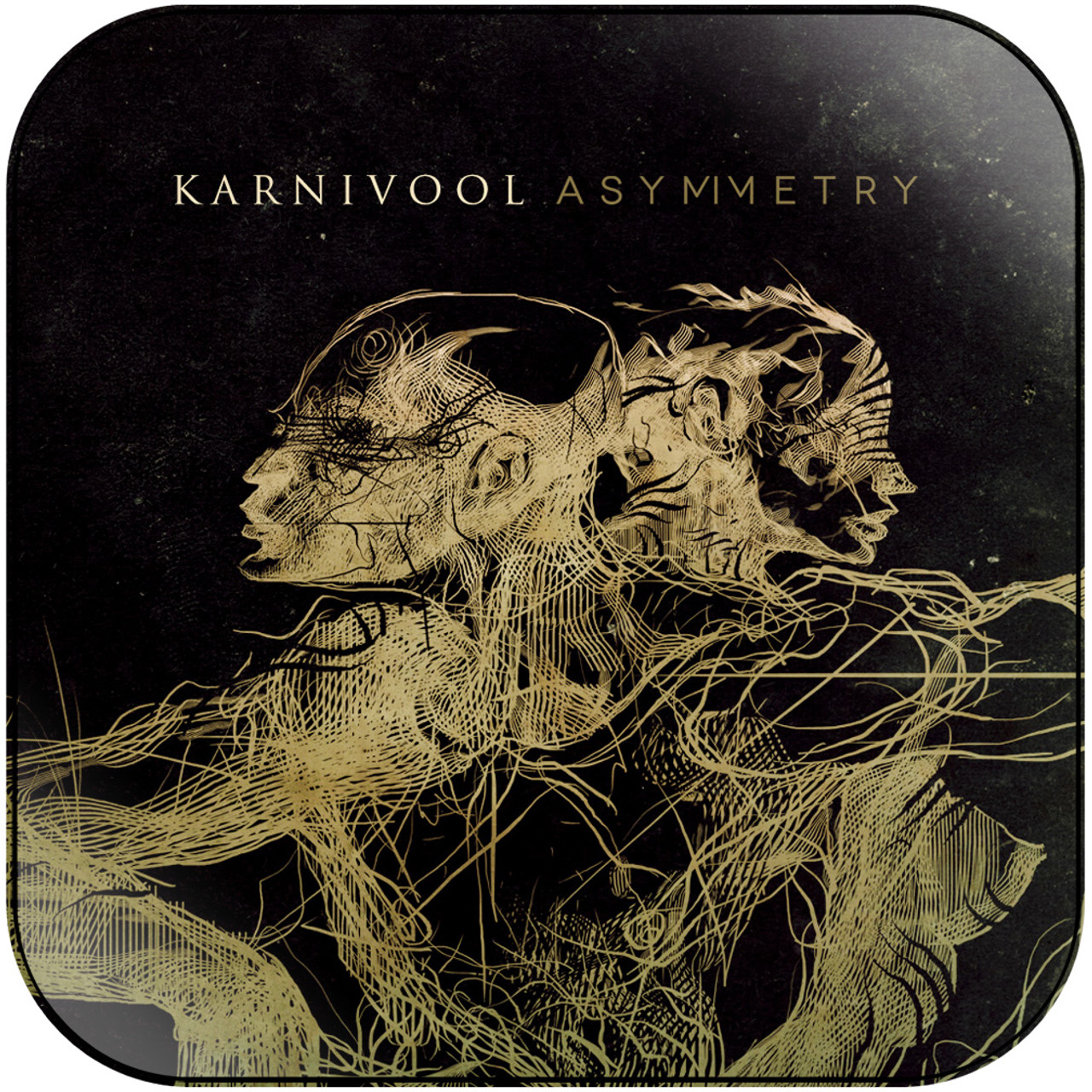 Karnivool Asymmetry1 Album Cover Sticker