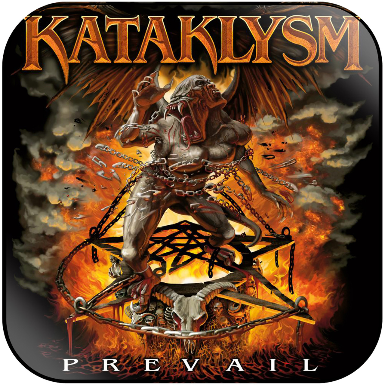 Kataklysm - Prevail-2 Album Cover Sticker
